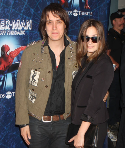 Julian Casablancas and his ex-wife, Juliet