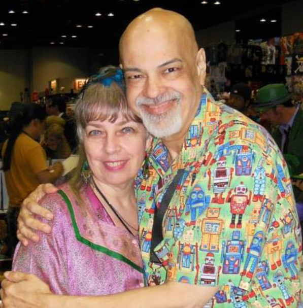 George Perez and his wife, Carol Flynn