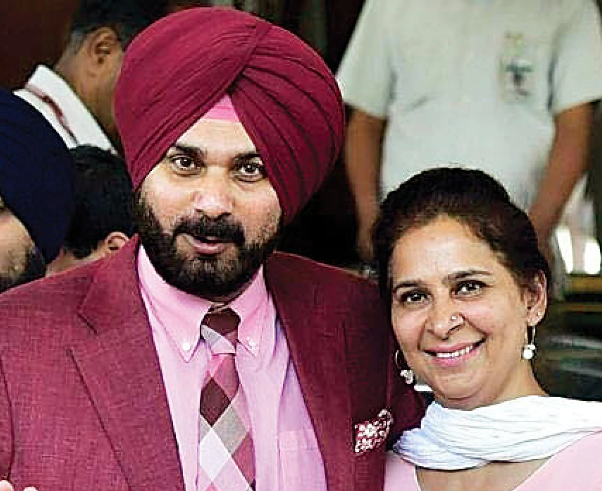Navjot Singh Sidhu and his wife, Navjot Kaur Sidhu