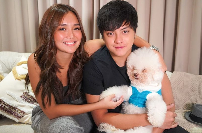 Kathryn Bernardo and her boyfriend, Daniel Padilla