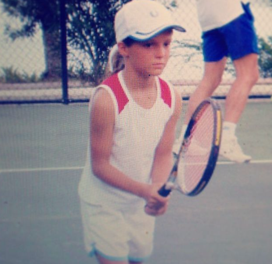 Laura Robson at her small age