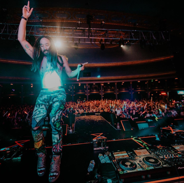 American DJ and record producer, Steve Aoki