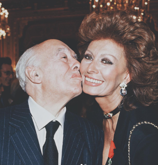 Sophia Loren and her late husband, Carlo Ponti