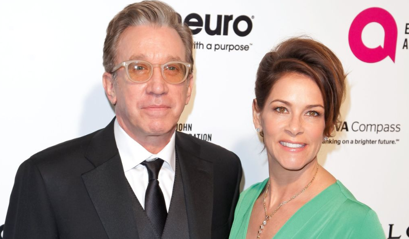 Tim Allen and his wife, Jane Hajduk