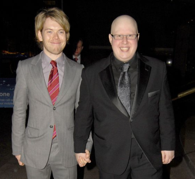 Matt Lucas and his partner, Kevin McGee