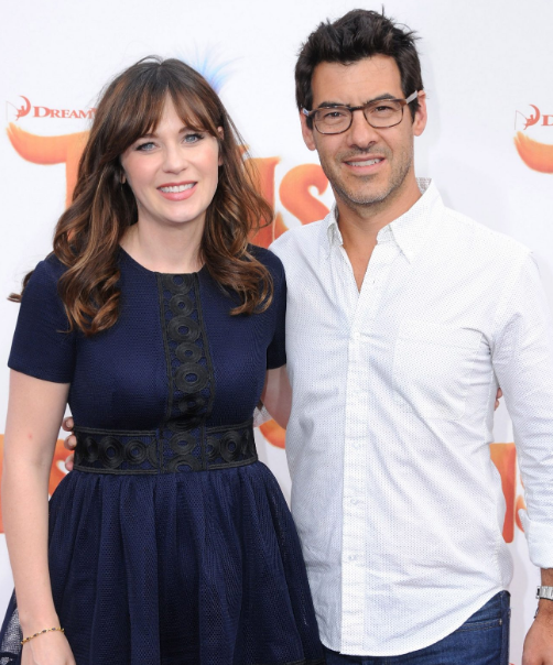 Jacob Pechenik and his ex-wife, Zooey Deschanel