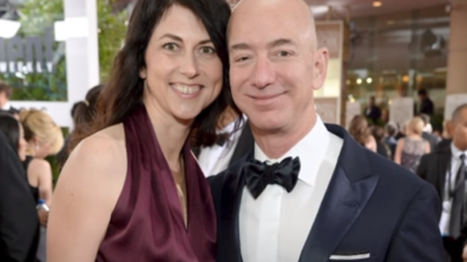 MacKenzie and Jeff Bezos