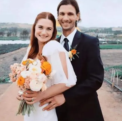 Bonnie Wright and her husband, Andrew Lococo