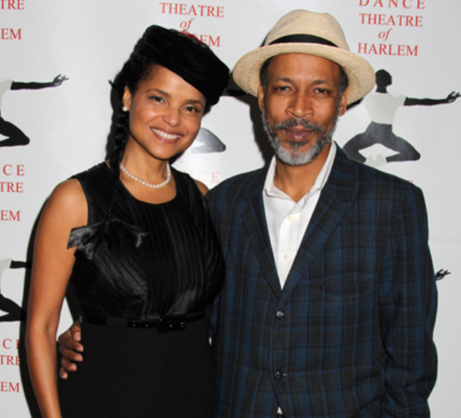 Victoria Rowell and her ex-husband, Radcliffe