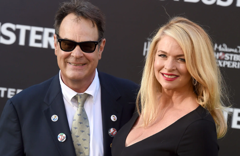 Aykroyd and his wife Donna Dixon