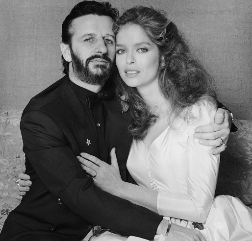 Ringo Starr and his wife, Barbara Bach