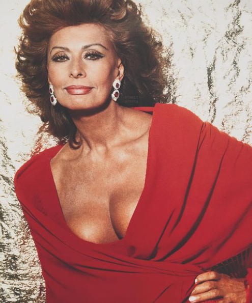 Italian actress, Sophia Loren