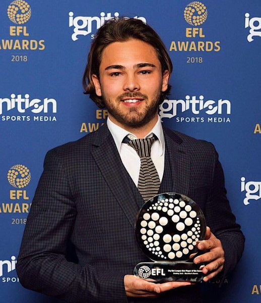 Bradley Dack awards