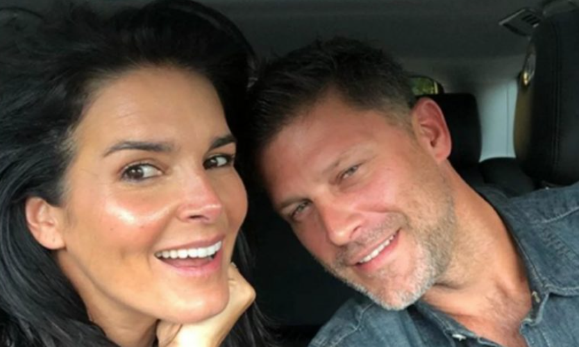 Angie Harmon and greg v