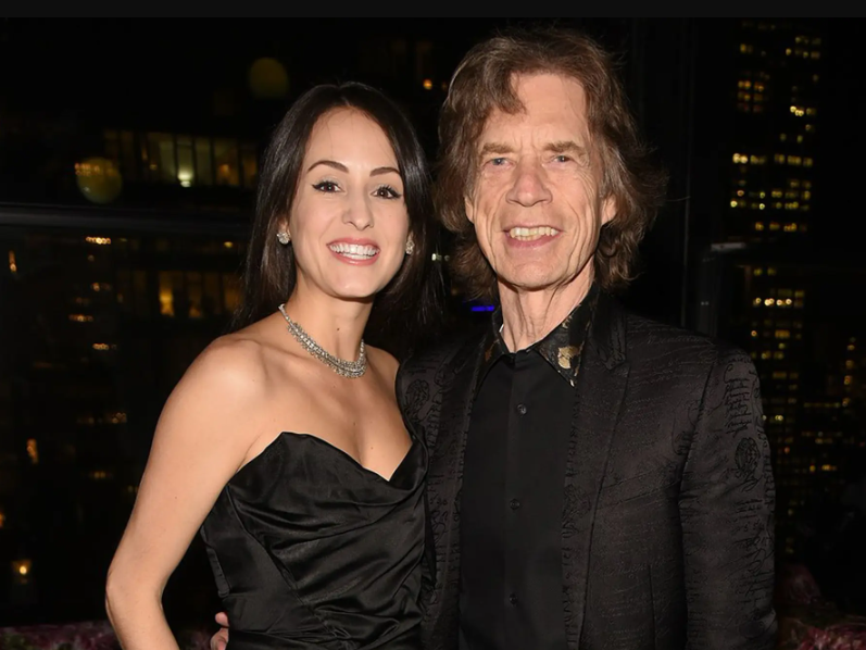 Melanie Hamrick and her partner, Mick Jagger