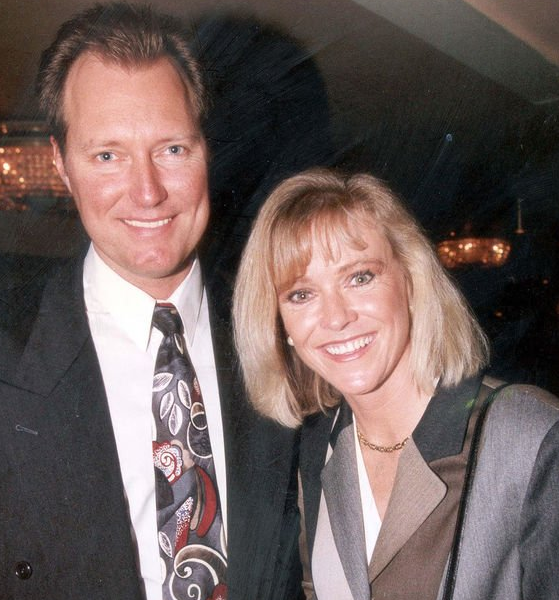 Sue Barker and her husband, Lance