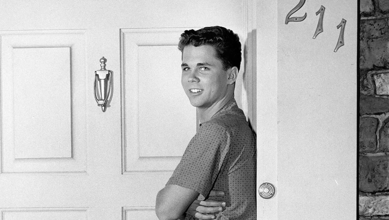 Tony Dow during his young age