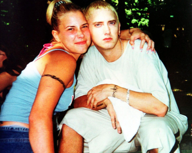 Eminem and his ex-wife, Kim Scott