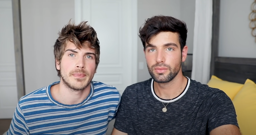 Joey Graceffa and his ex-boyfriend