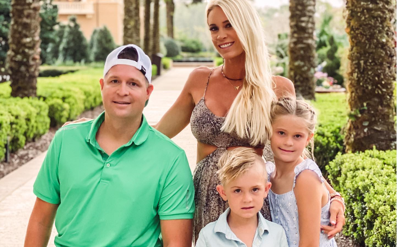 Brian Kolfage with his family