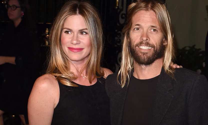 Alison Hawkins and her husband Taylor Hawkins