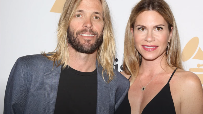 Alison and Taylor Hawkins