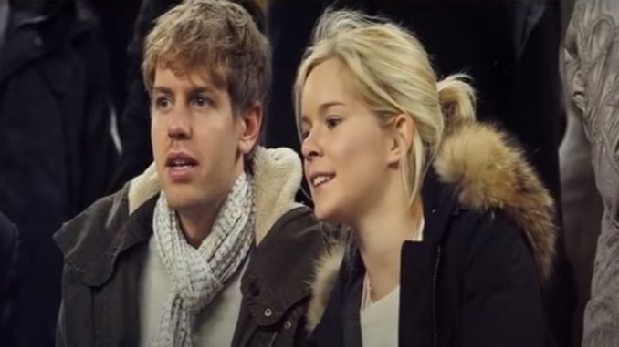 Hanna Prater and Sebastian Vettel