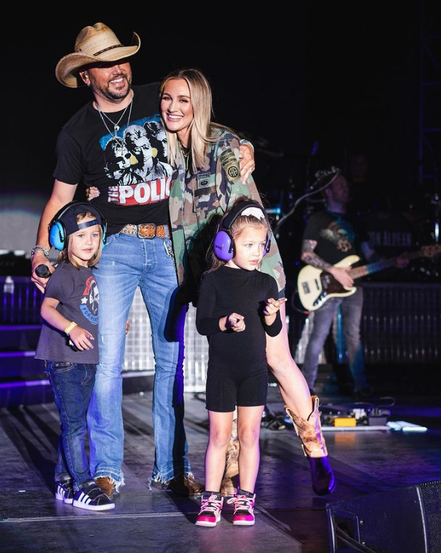 Jason Aldean Brittany Kerr Musical Family