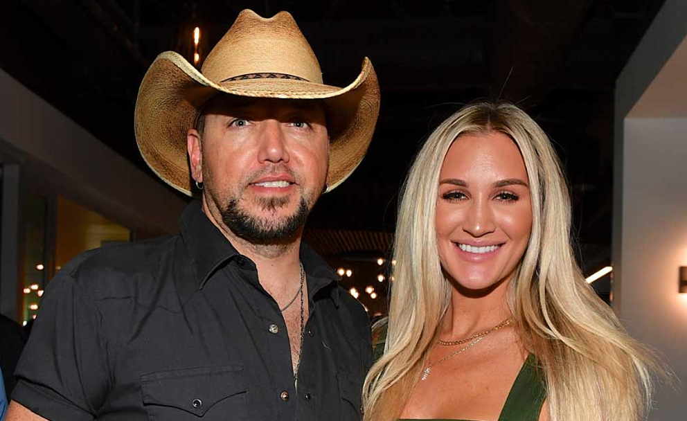 Jason Aldean and his wife, Brittany Kerr