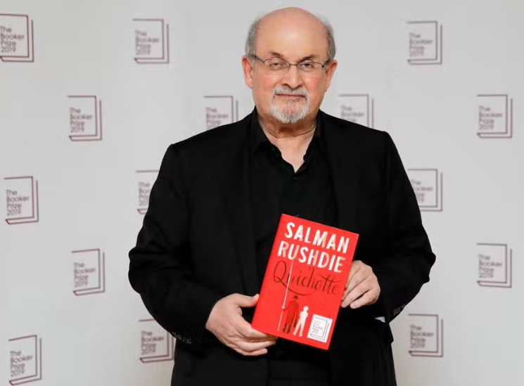 Indian born British-American novelist, Salman Rushdie