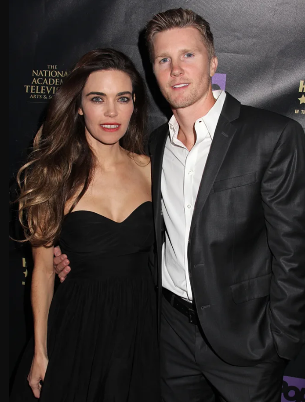 Amelia Heinle and Thad Luckinbill, The Young and the Restless