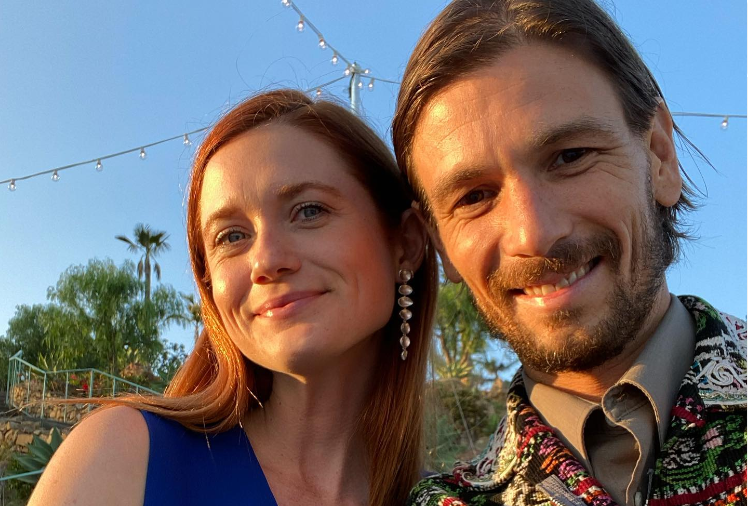 Bonnie Wright and Andrew Lococo