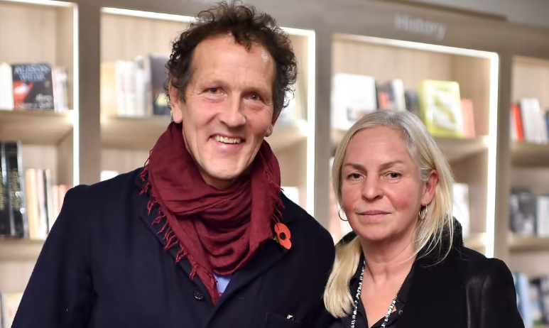 Sarah Don and her husband, Monty Don