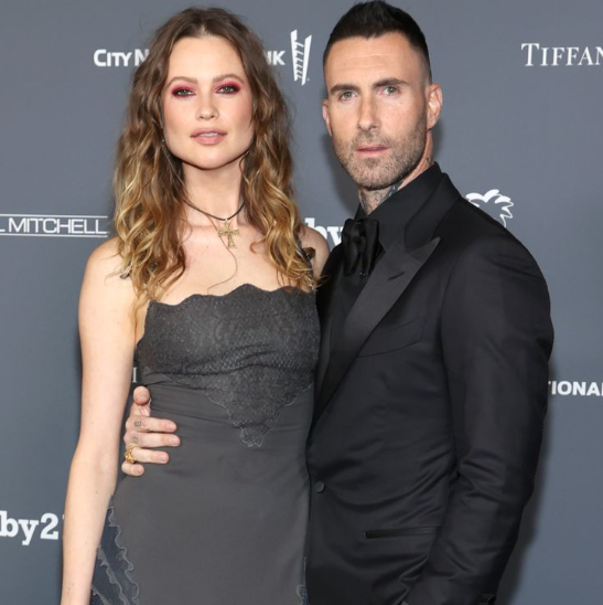 Maroon 5's Adam Levine and wife Behati Prinsloo