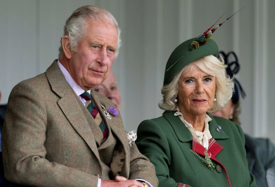 King Charles III and his wife, Camilla, Queen Consort