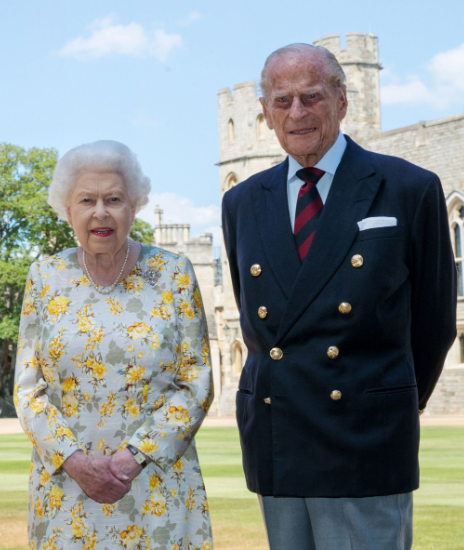 Prince Philip, Duke of Edinburgh and his wife, Queen Elizabeth