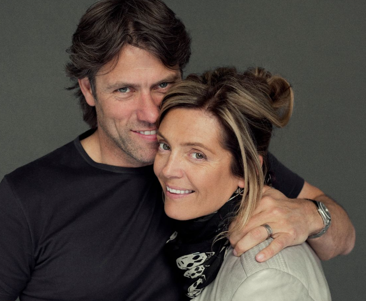 John Bishop and his wife, Melanie Bishop