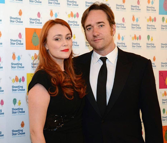 Matthew Macfadyen and his wife, Keeley Hawes