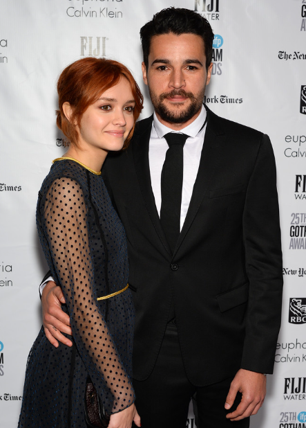 Olivia and her ex-boyfriend, Christopher Abbott