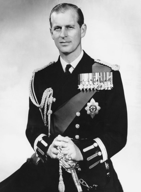 Philip, duke of Edinburgh during his young age