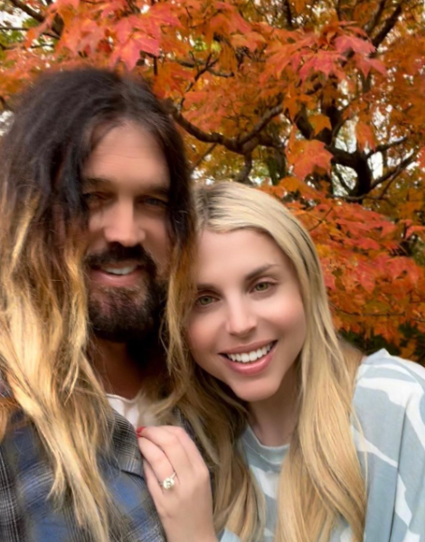 Firerose and her fiance, Billy Ray Cyrus