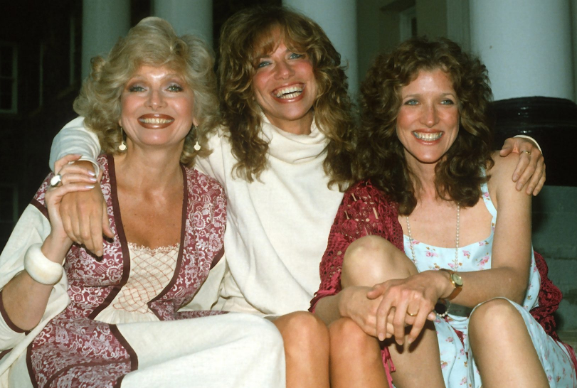 Carly Simon with her sisters, Joanne and Lucy Simon