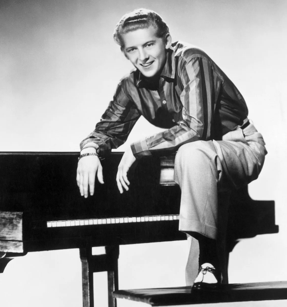 Jerry Lee Lewis during his young age