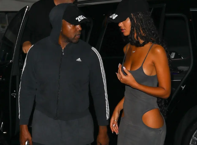 Juliana Nalu and her boyfriend, Kanye West