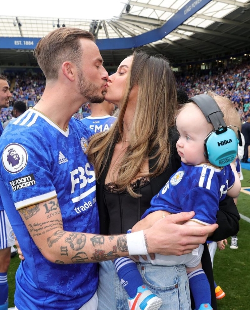 James Maddison is dating his girlfriend Kennedy Alexa