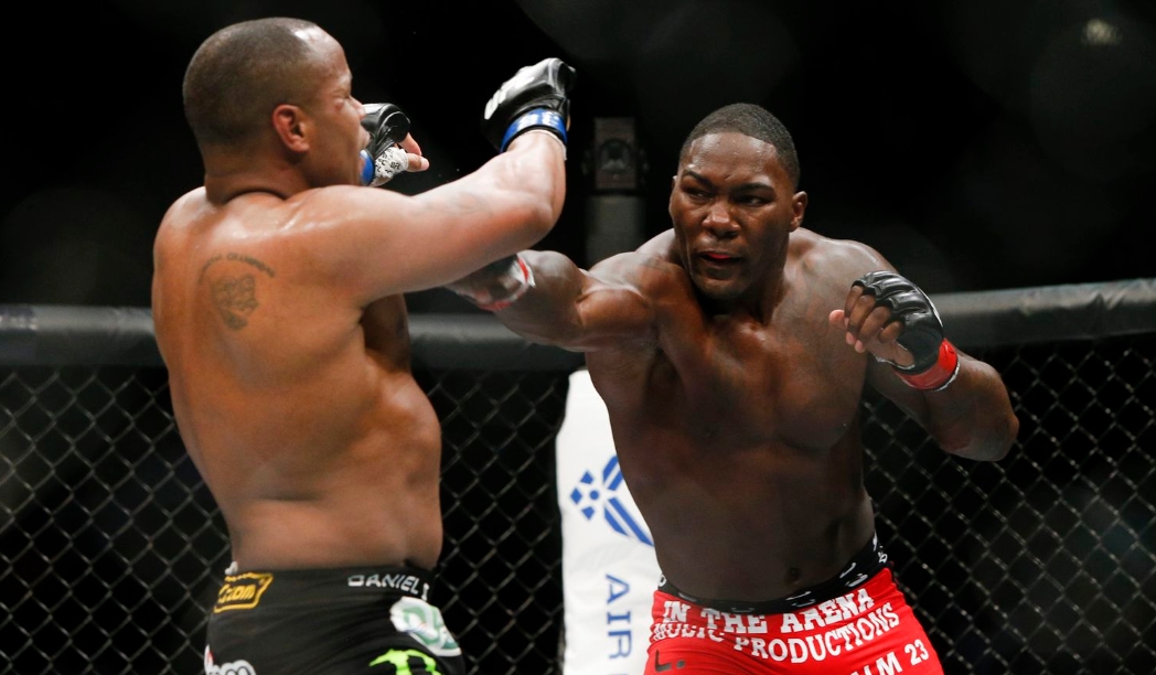 Anthony Johnson Punching His Opponent