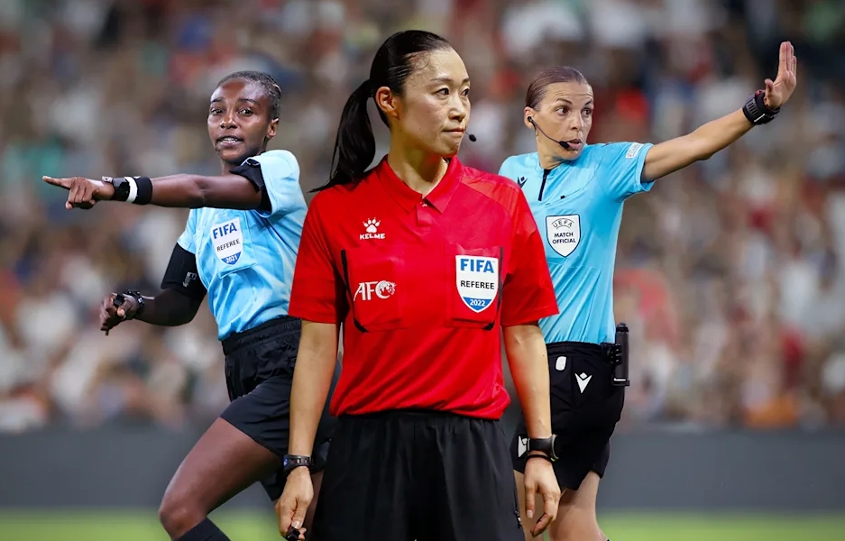 Female Referees in the FIFA World Cup 2022 - Stephanie Frappart, Yamashita Yoshimi and Salima Mukansanga