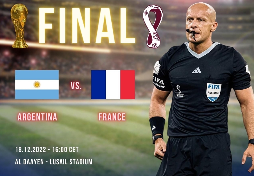 Szymon Marciniak is the referee for the FIFA World Cup 2022 final Argentina Vs France