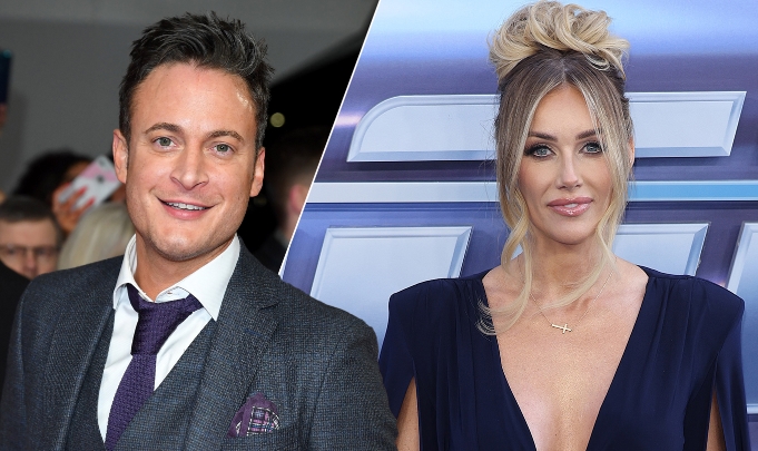 Gary Lucy and his new girlfriend, Laura Anderson