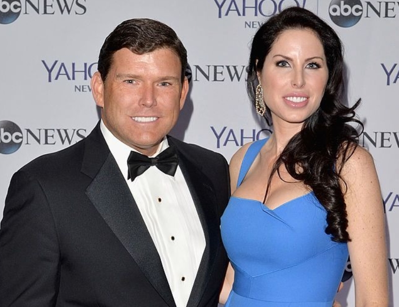 Bret Baier and his wife, Amy